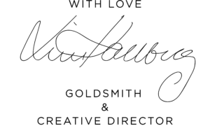 With love, Line Hallberg, Goldsmith & Creative Director