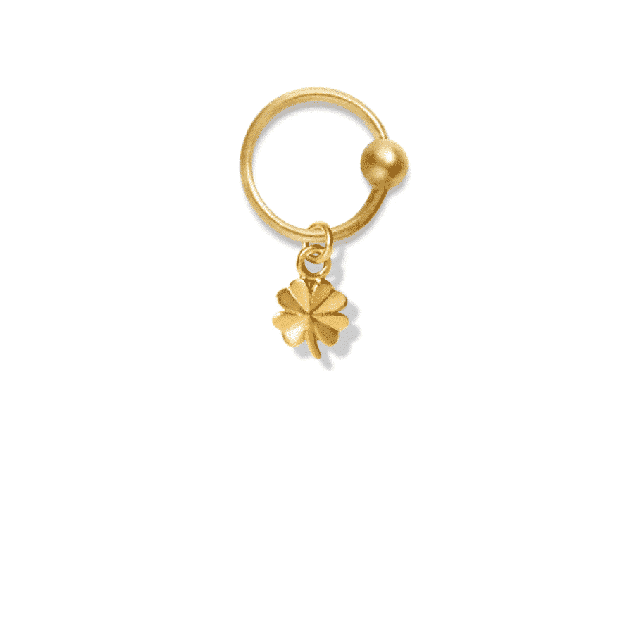 Pendant for earring<br> PAGORIA gold (round)