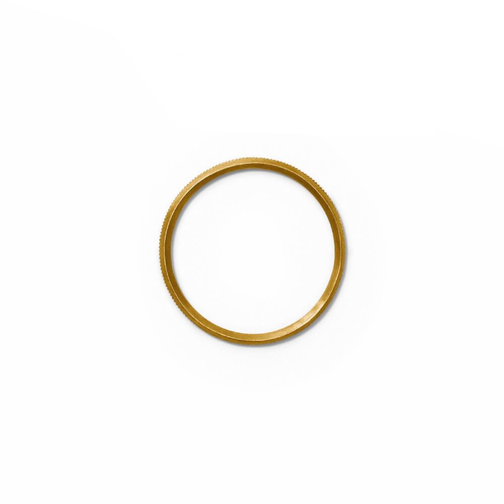 MISS ROBERTA gold minimalistic finger ring