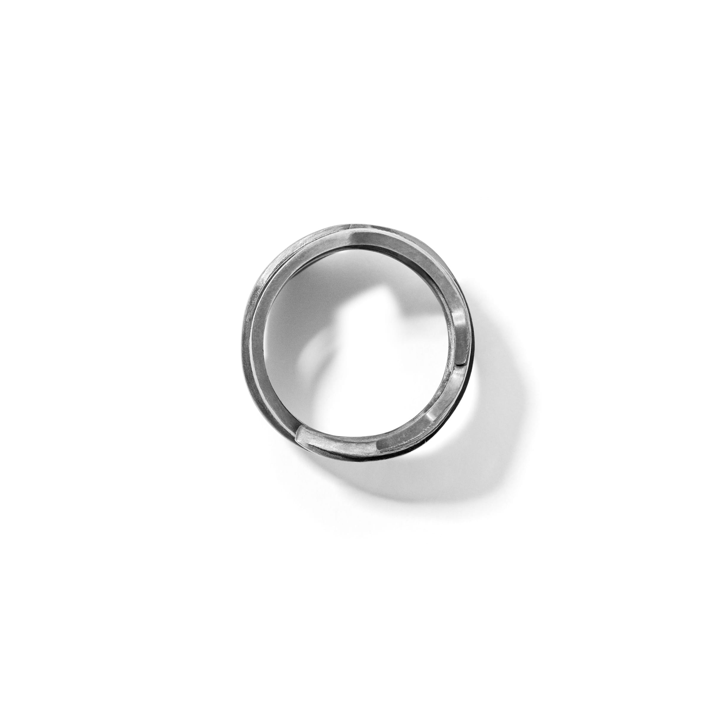 Ring<br> ROY grey sterling silver