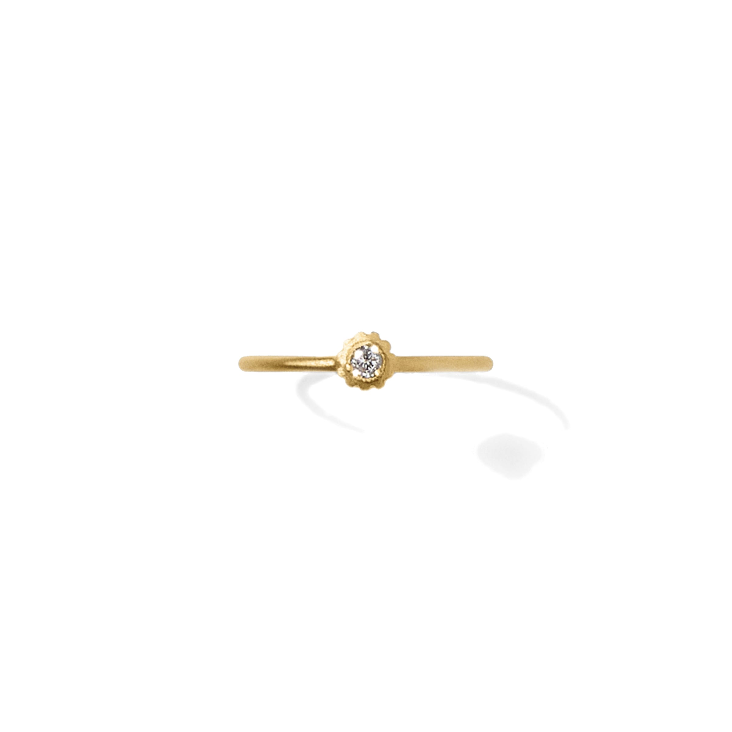 Ring ROSEMARY gold diamond • Line&Jo