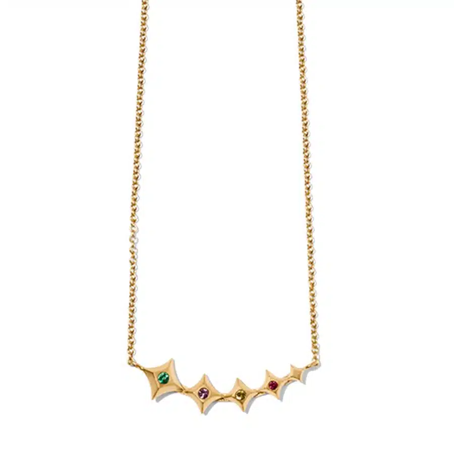 Necklace<br> NOVA gold sapphire