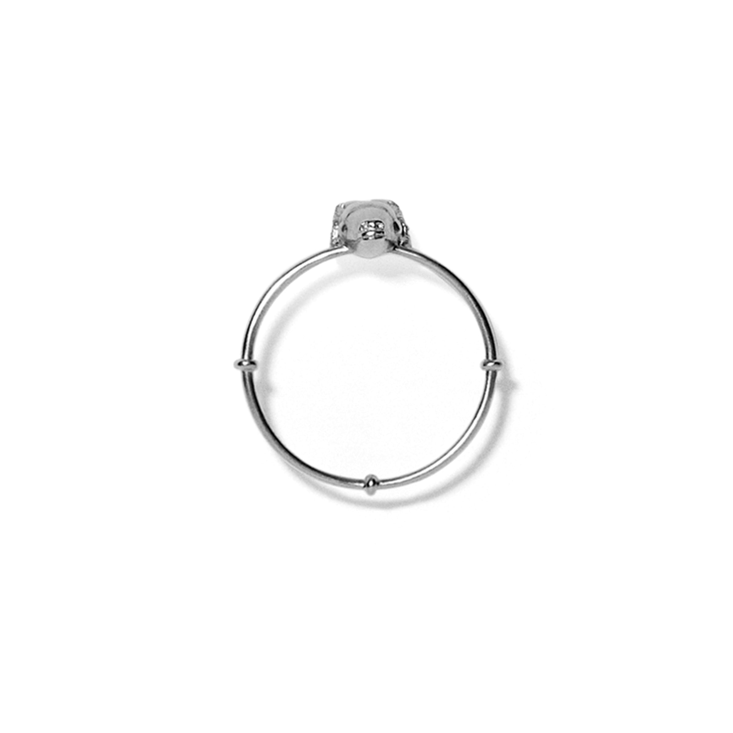 Ring<br> RABORN grey sterling silver