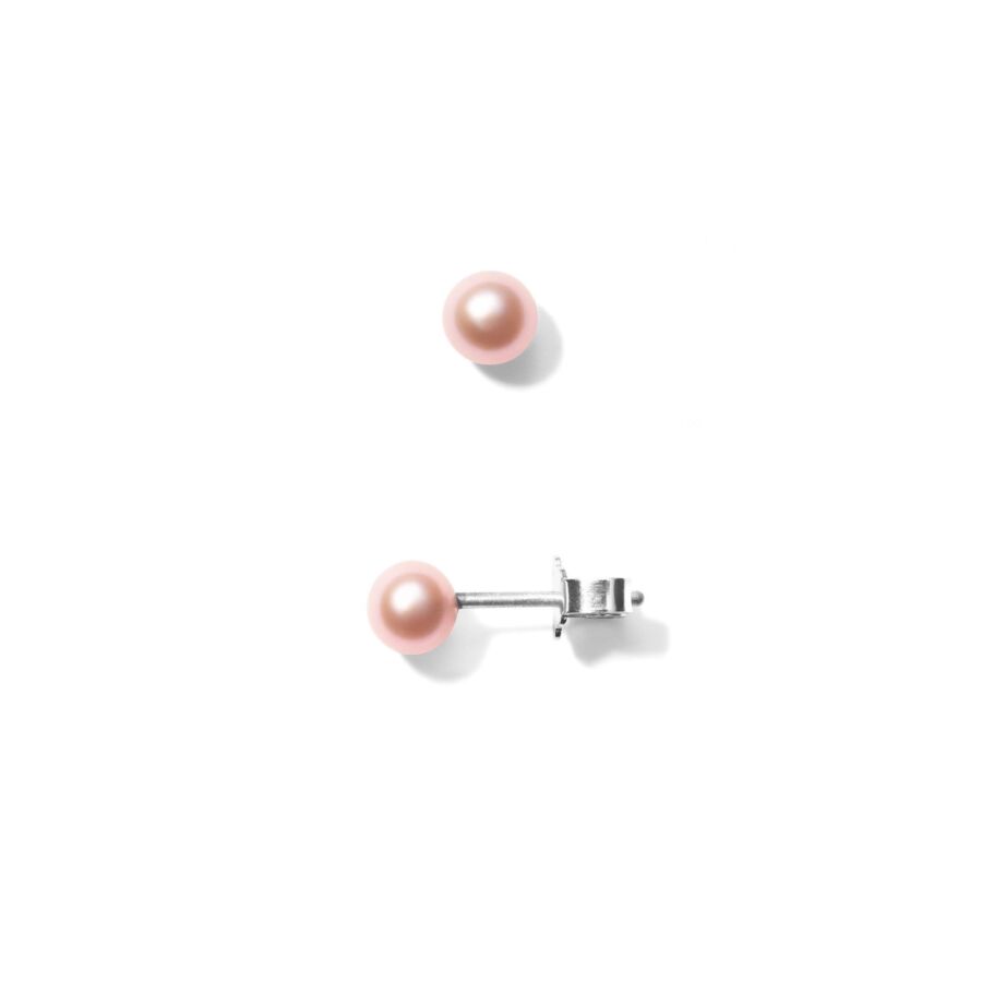 MISS EAR TWO high polished pink pearl