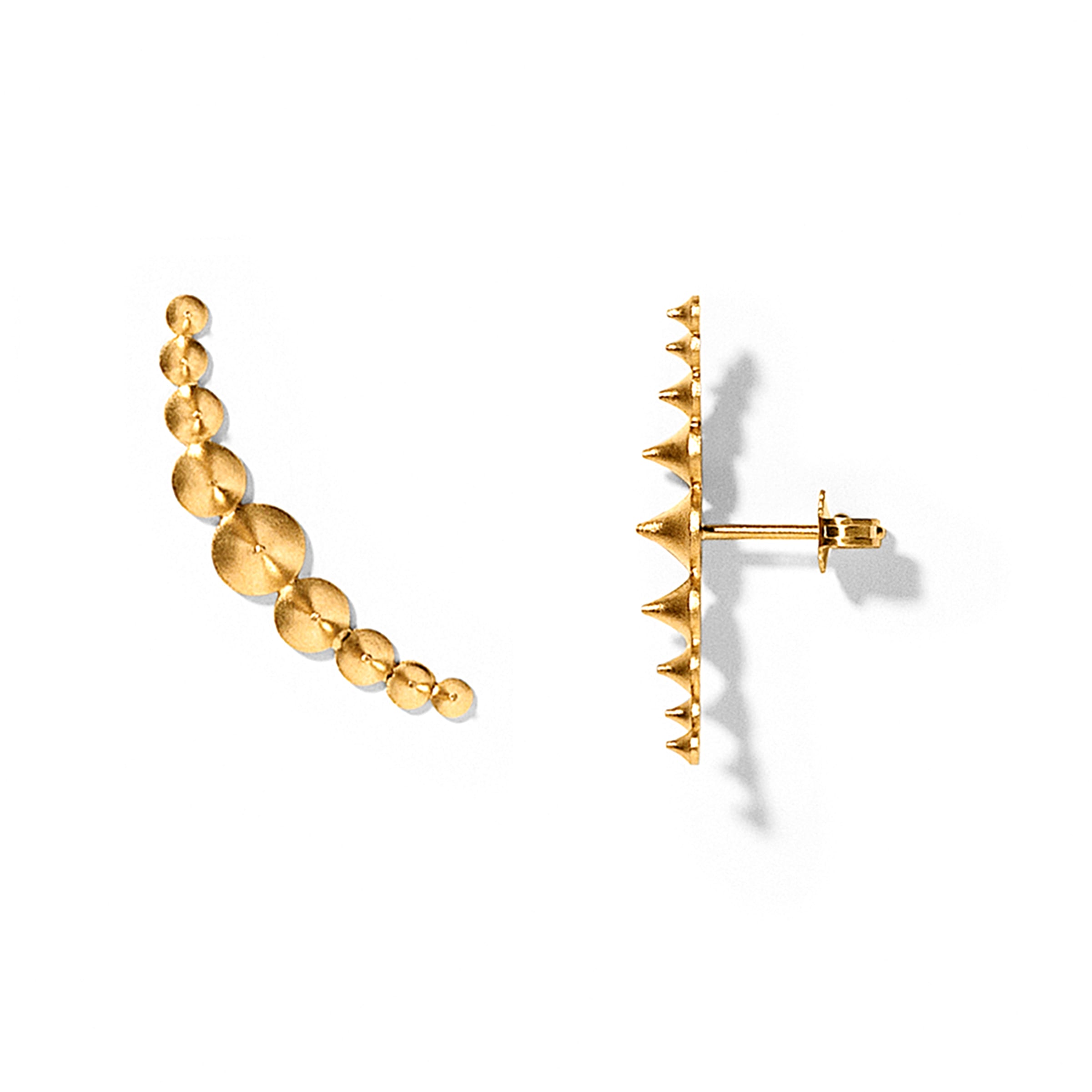 Line & Jo miss ewellme gold ørering i 14 karat massiv guld