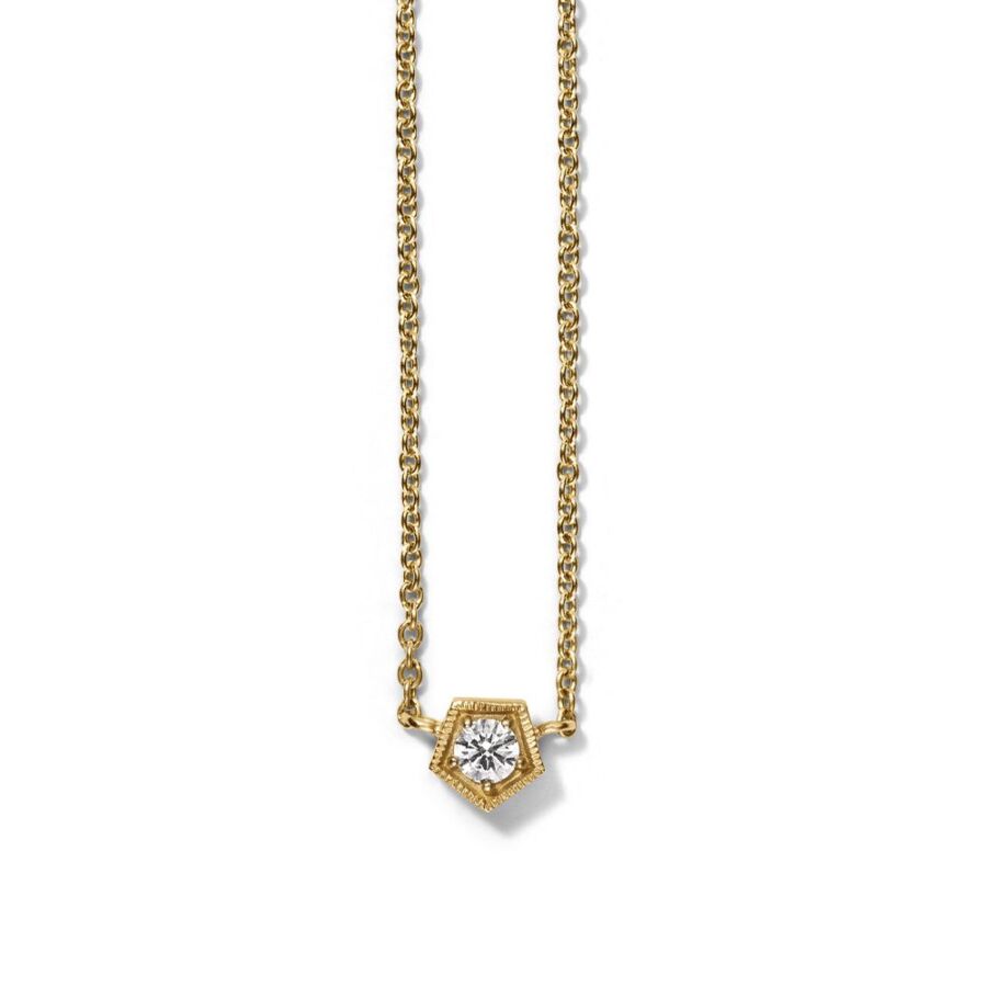Necklace<br> NELDRIDGE gold diamond