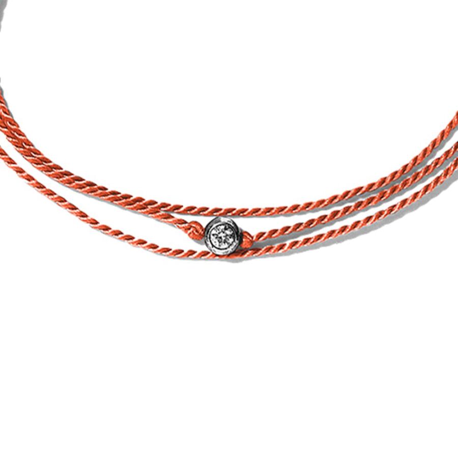 Bracelet<br> BEYARD grey sterling silver (coral)