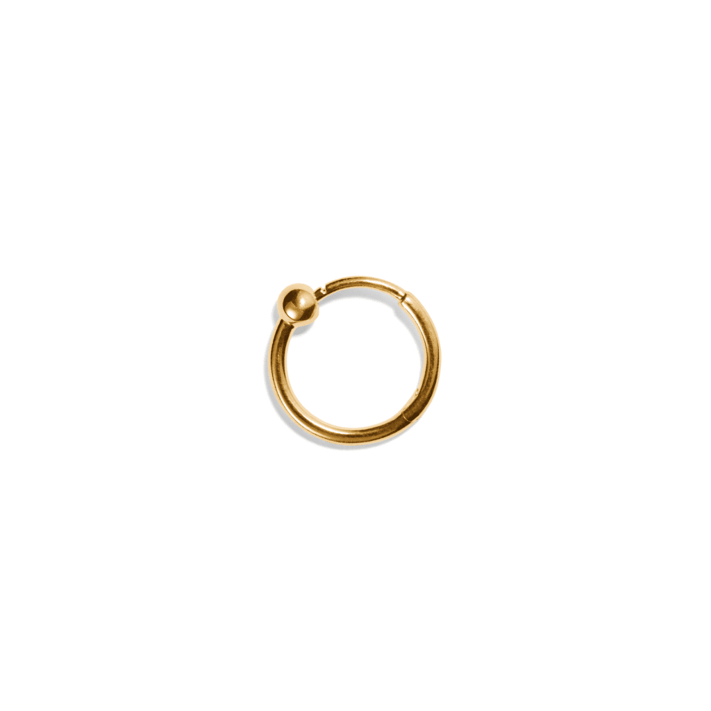 Earring<br> ELLA TWO high polished gold
